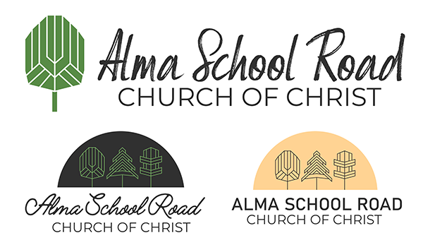 Alma School Road Church logo concepts