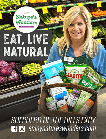 Nature's Wonders billboard